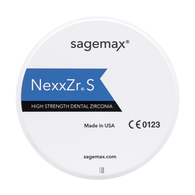 Disc Zirconiu alb NexxZr S  98/14 mm Sagemax