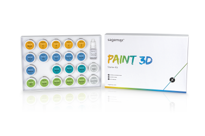 Starter Kit PAINT 3D Sagemax-Sistem universal de colorare